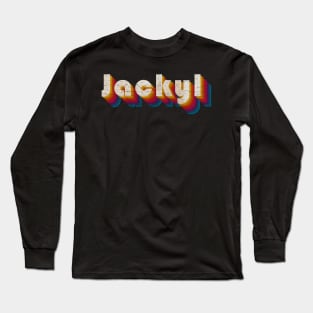 retro vintage Jackyl Long Sleeve T-Shirt